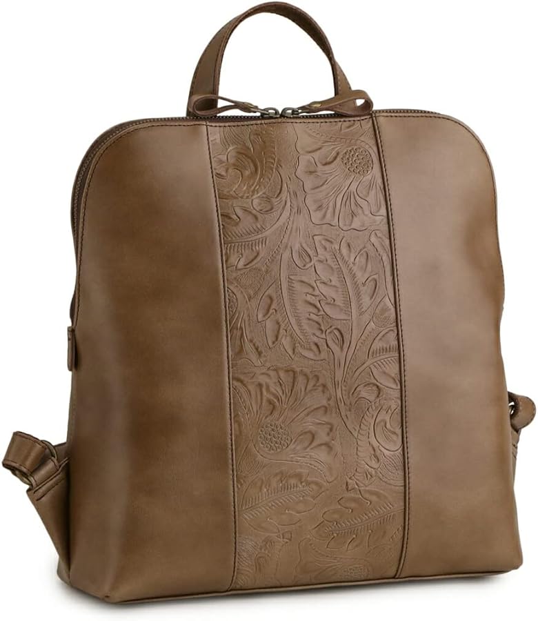 Amazon | [サクラ] 日本製 リュックサック レディース A4 本革 レザー